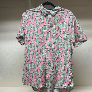 STRANGER THINGS/HOT TOPIC Men’s Hopper’s Hawaiian Shirt